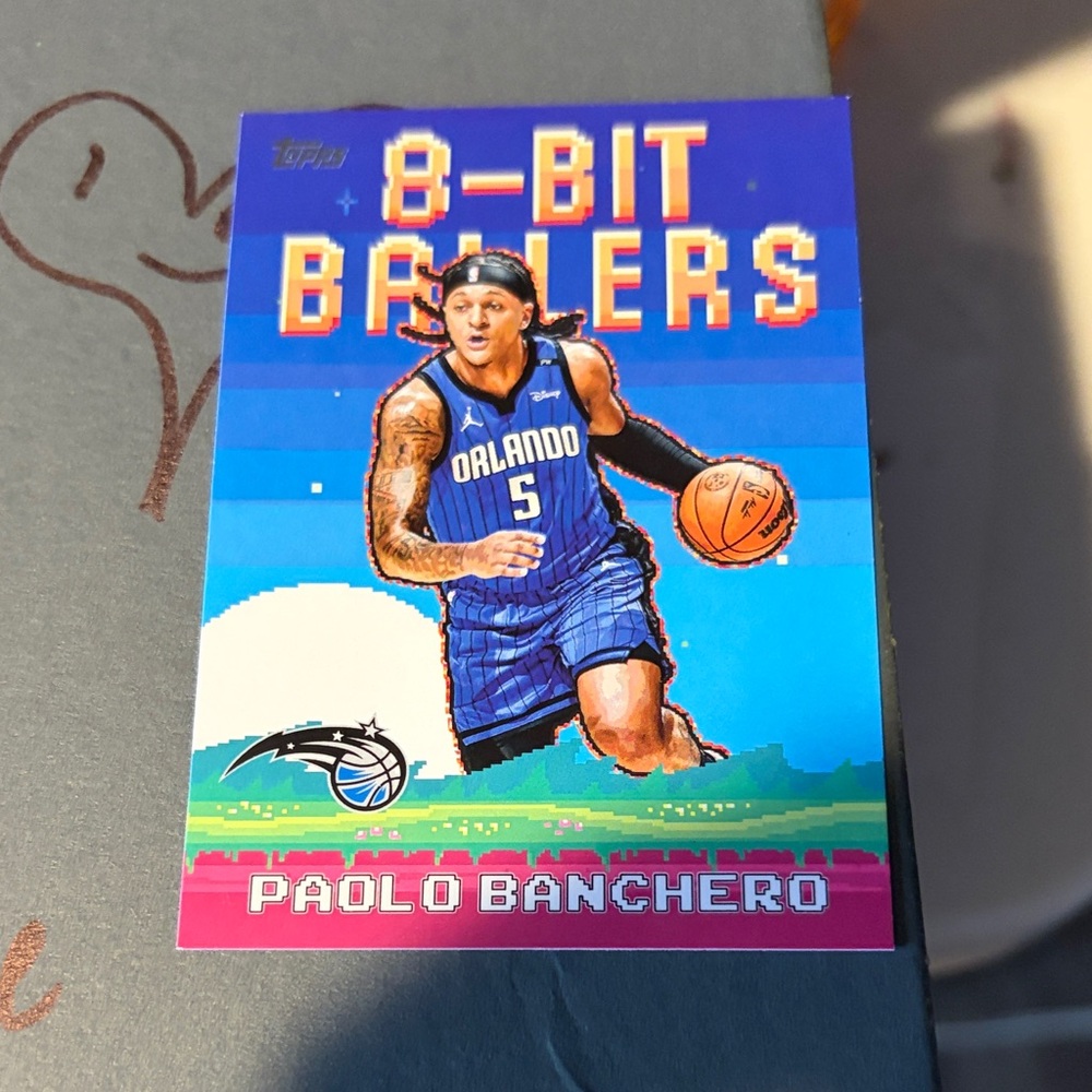 Sam’s Selling- Topps 8 bit ballers paolo banchero Orlando Magic card